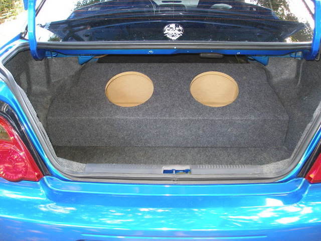 02-07 Subaru IMPREZA SUB BOX Subwoofer Enclosure WRX