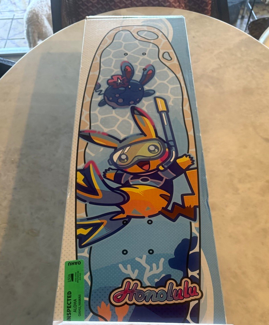 Pokémon Worlds Skateboard 2024 - Honolulu Pokémon Worlds Skateboard 2024 - Honolulu
