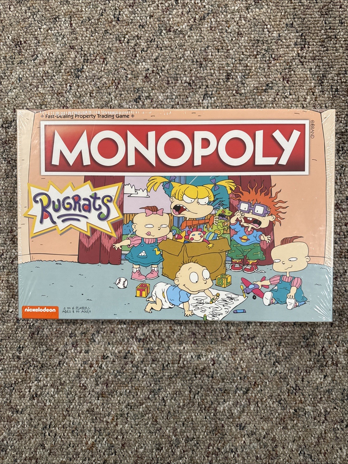 Monopoly Nickelodeon Rugrats Edition Board Game New Sealed 2018