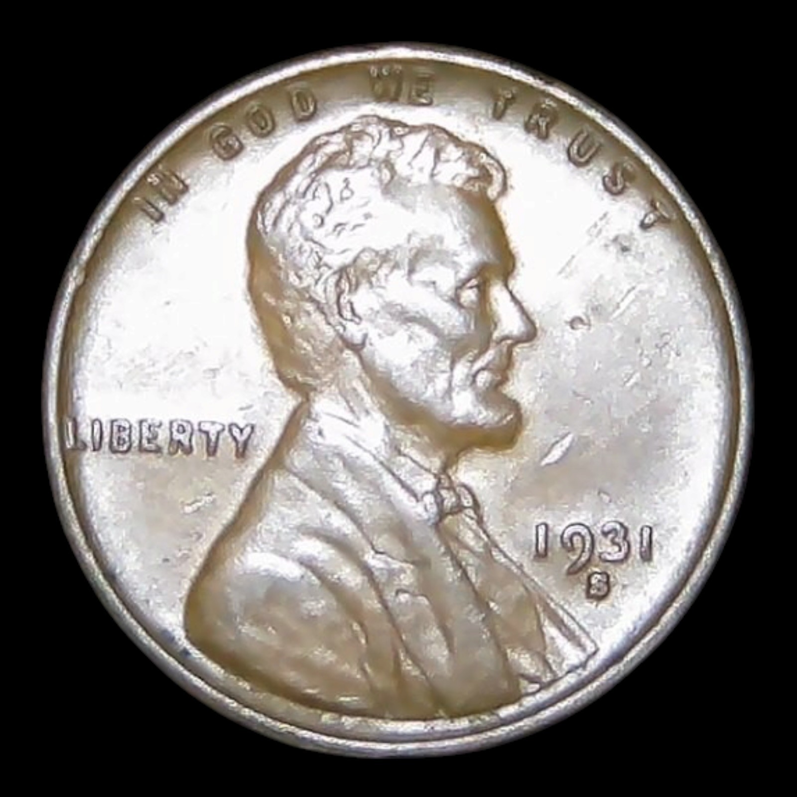 Key Date 1931-S Lincoln Cent XF+/AU Key Date 1931-S Lincoln Cent XF+/AU