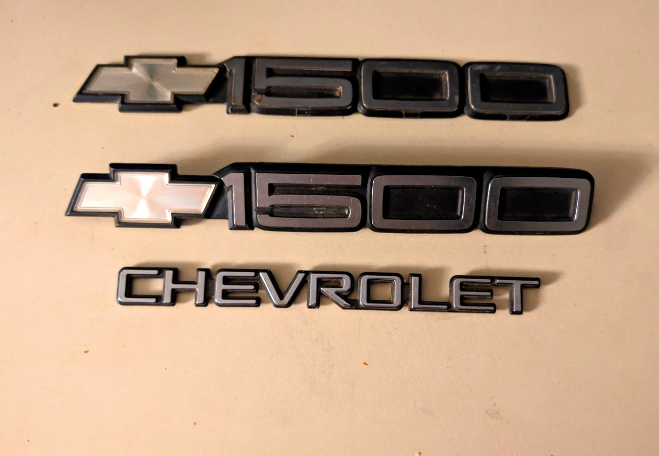 Early 90s Silverado 1500 Emblems