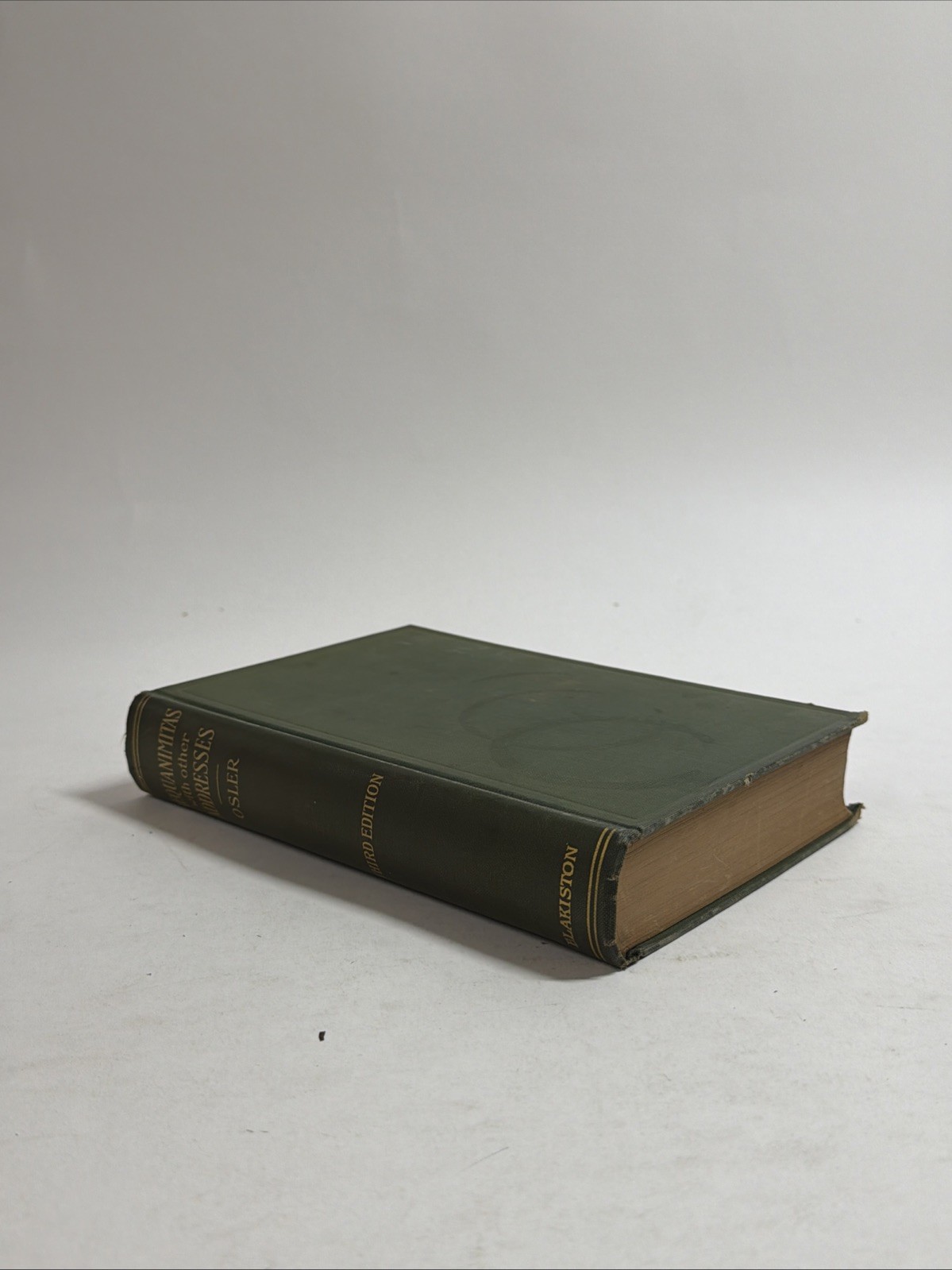 Aequanimitas Osler 1932 3rd Ed HC Medical Classic w/ Slipcase Aequanimitas Osler 1932 3rd Ed HC Medical Classic w/ Slipcase