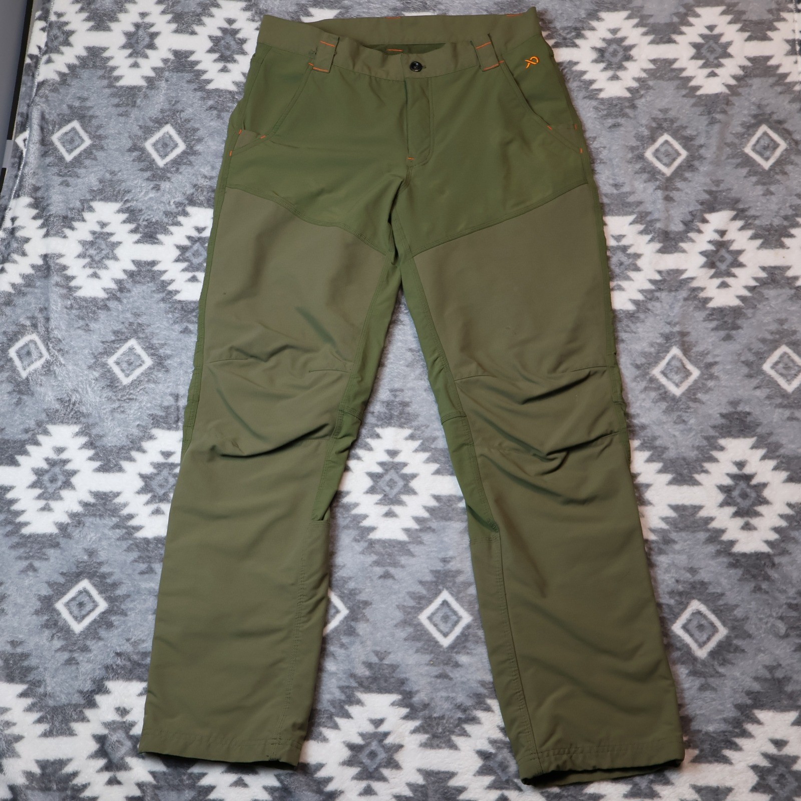 First Lite Sawbuck Brush Pants Conifer Green Mens 34x32 Hunting Upland Hiking
