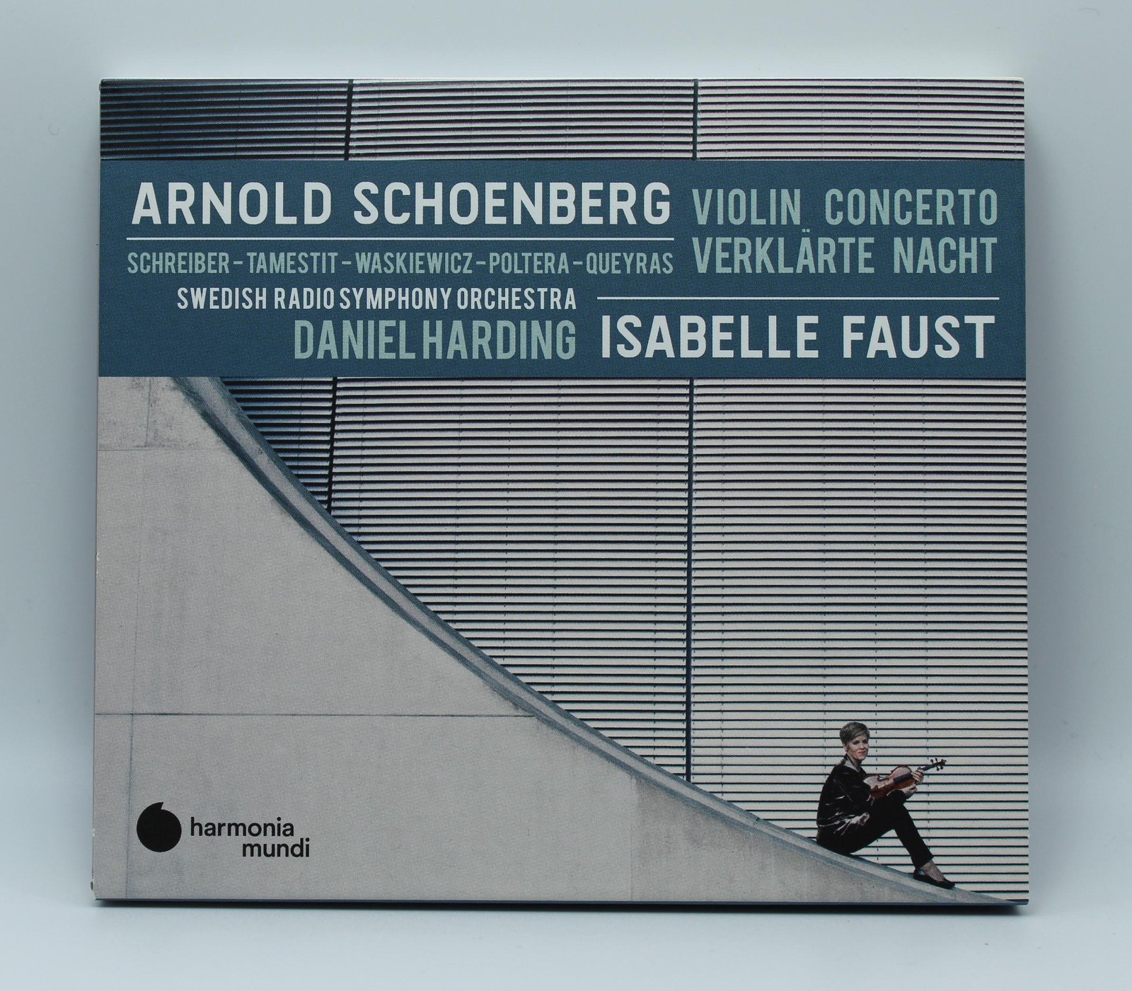 ARNOLD SCHOENBERG Violin Concerto Verklärte Nacht Isabelle Faust Classical CD ARNOLD SCHOENBERG Violin Concerto Verklärte Nacht Isabelle Faust Classical CD