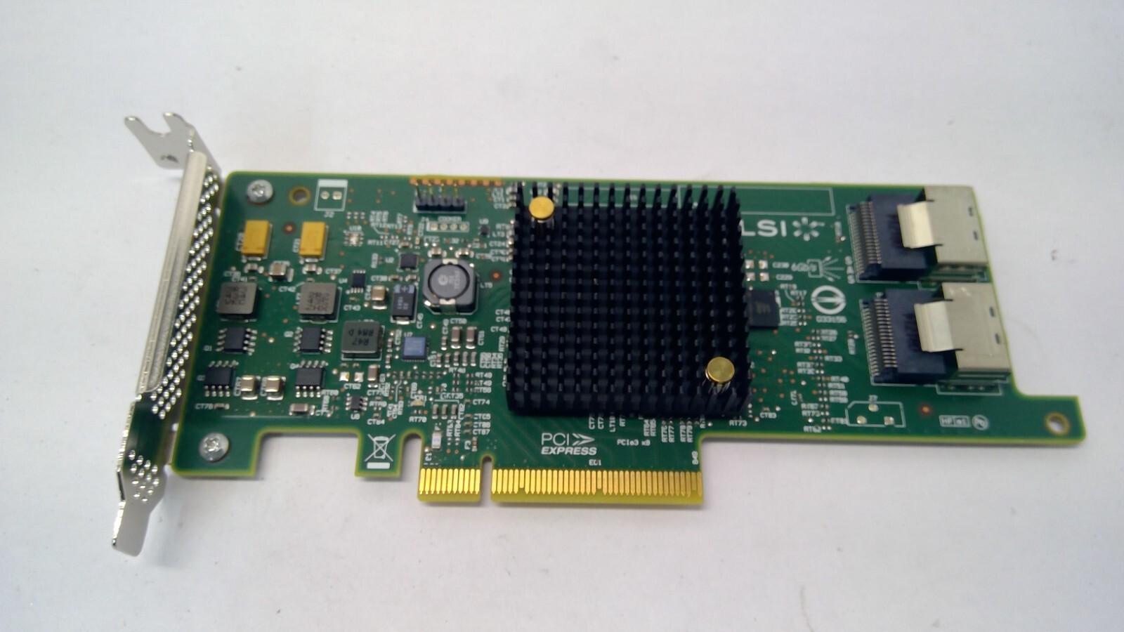 LSI Logic SAS 9207-8i PCIe 3.0 8-Port 6 Gb/s SATA/SAS Host Bus Adapter Low LSI Logic SAS 9207-8i PCIe 3.0 8-Port 6 Gb/s SATA/SAS Host Bus Adapter Low