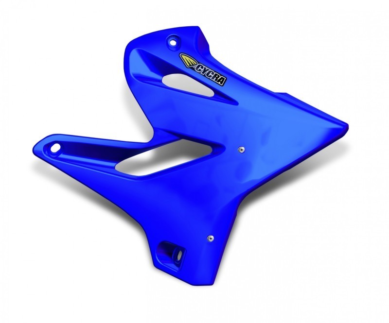 Cycra Powerflow Radiator Shroud Blue Yamaha YZ125/250/250X 05-19 1CYC-1783-62