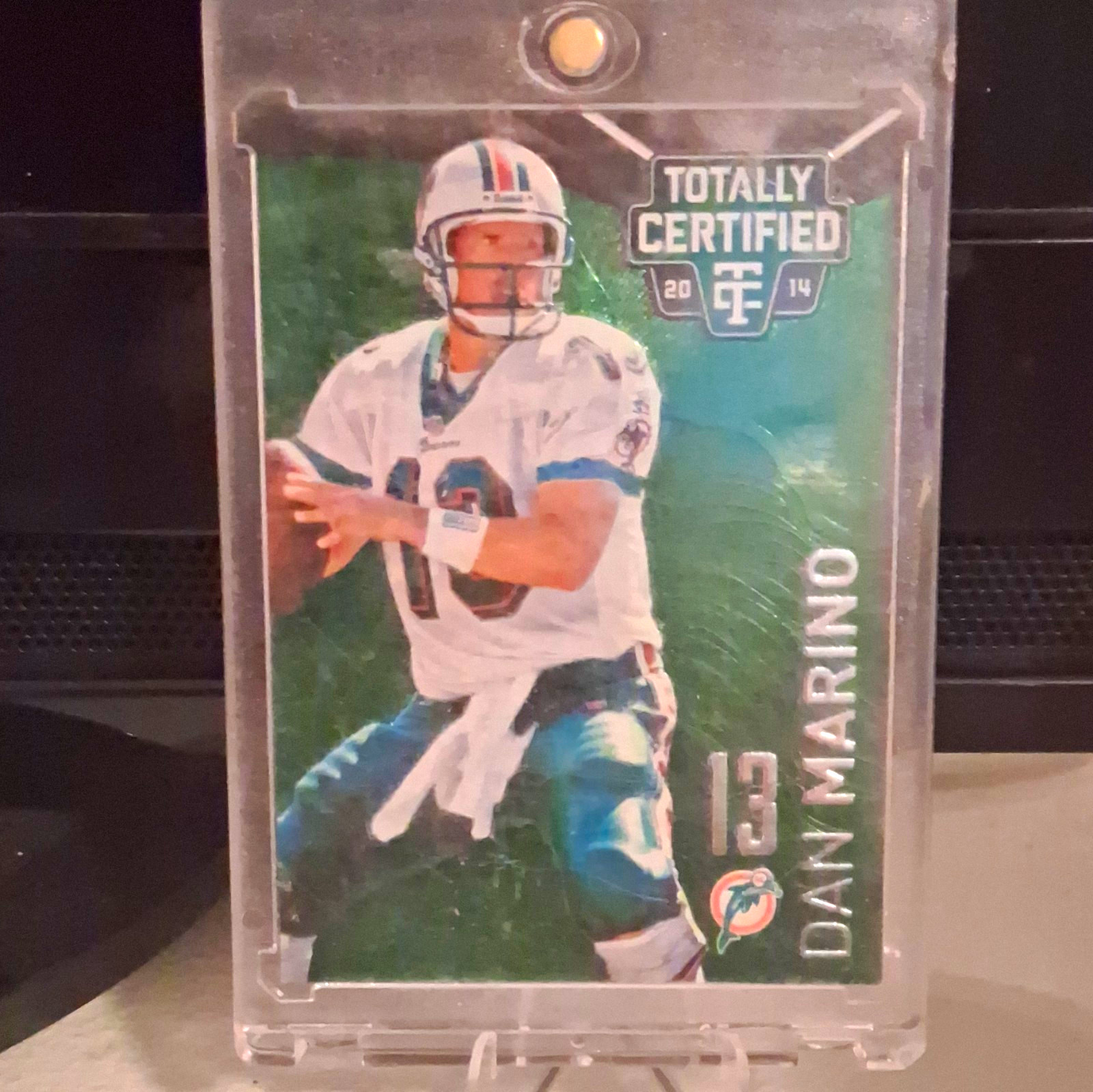 Panini 2014 Totally Certified Dan Marino #99 Miami Dolphins Football 2/5 Panini 2014 Totally Certified Dan Marino #99 Miami Dolphins Football 2/5