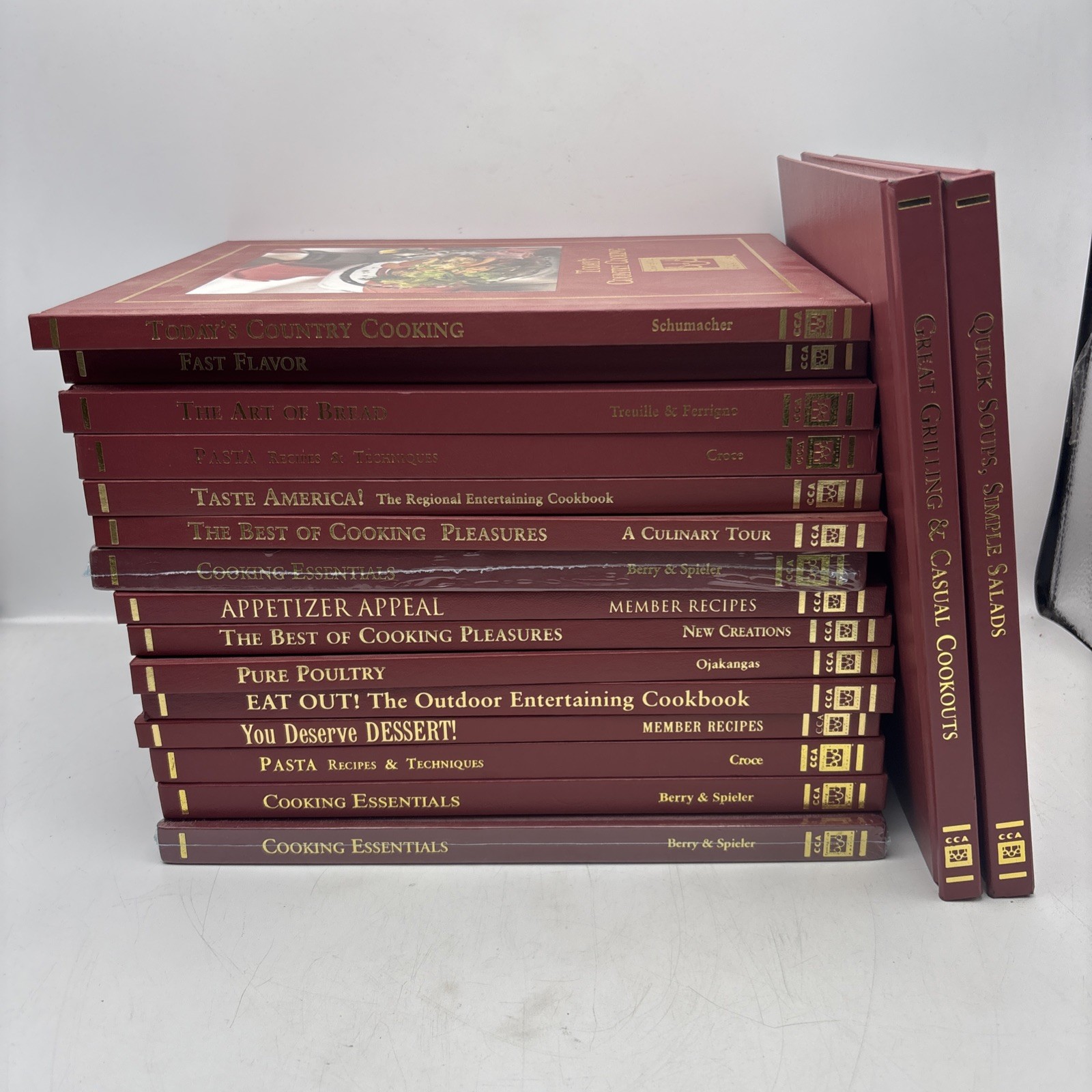 Cooking Club of America Cookbook Set (17 Books)