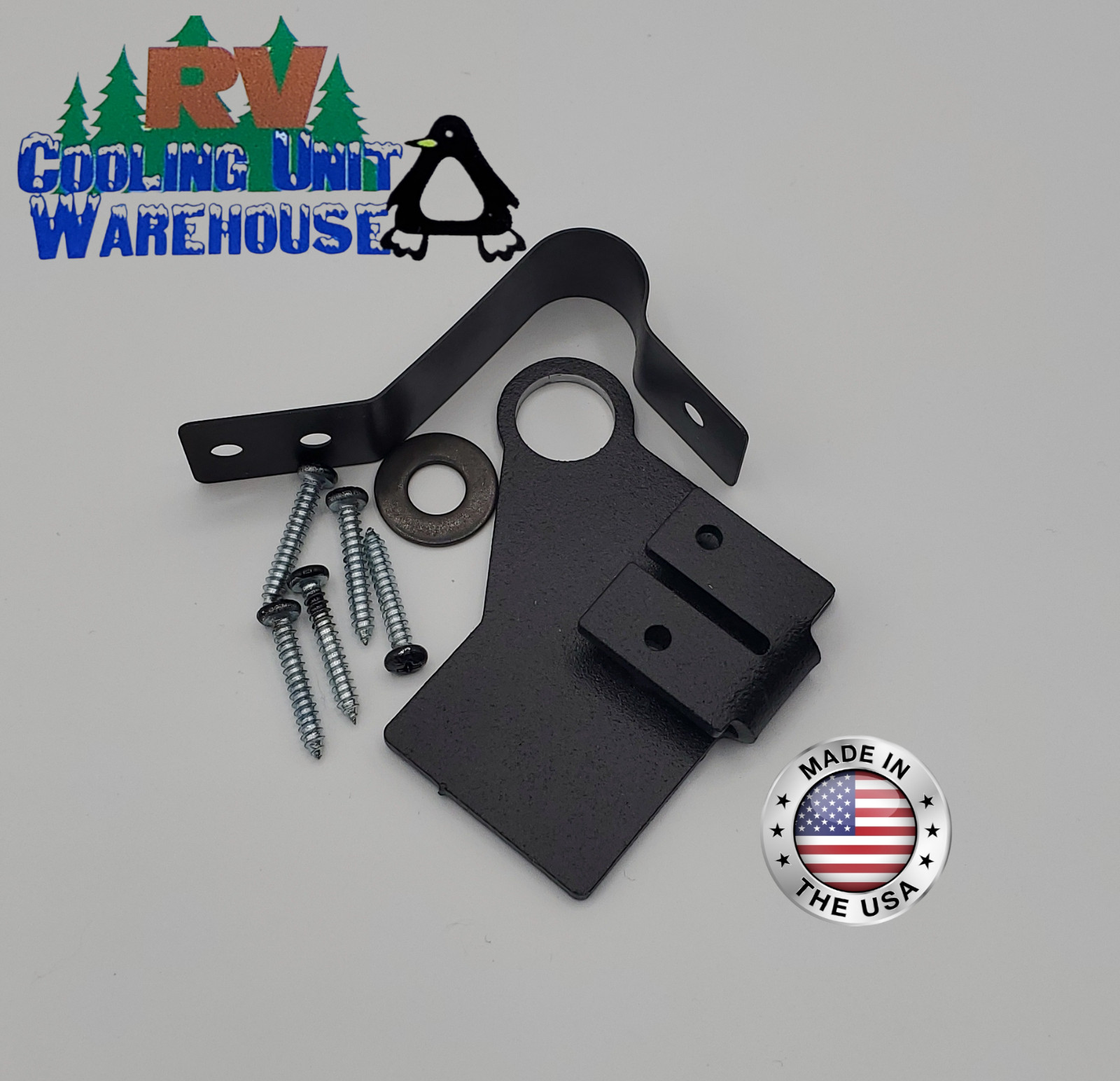 Norcold Refrigerator  Door LOWER LEFT HINGE REPAIR Kit w/SUPPORT BAND  USA made