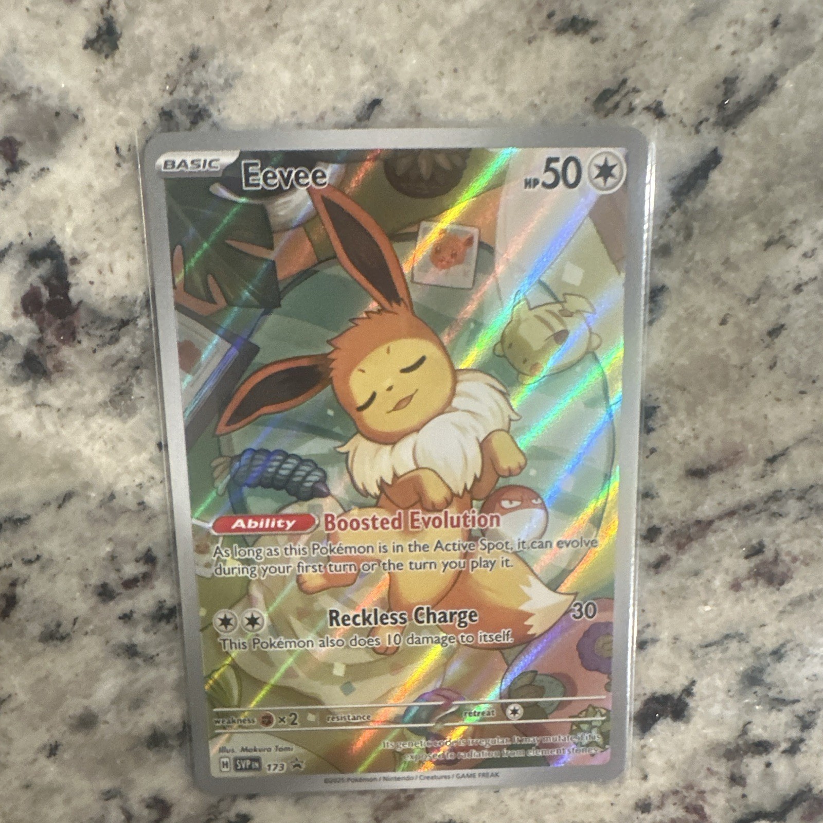 The Pokémon Company Eevee 173 Sv: Scarlet & Violet Promo Holo Eng Basic 50 HP The Pokémon Company Eevee 173 Sv: Scarlet & Violet Promo Holo Eng Basic 50 HP