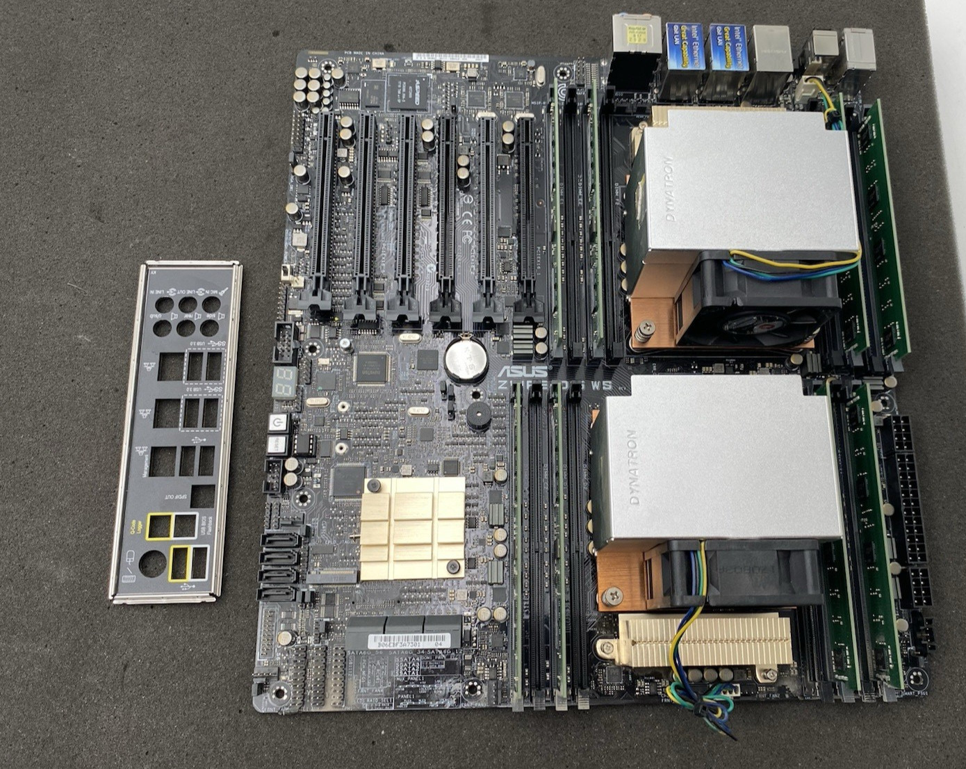EVO Studio SNS (ASUS Z10PE-D16 WS) Motherboard w/ 2x Xeon E5-2620v4 32GB RAM