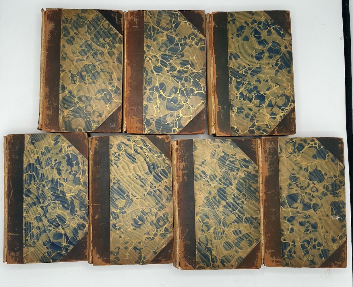 1896 Shakspere’s Works D Appleton 7 Vol Partial Set Antique Books READ