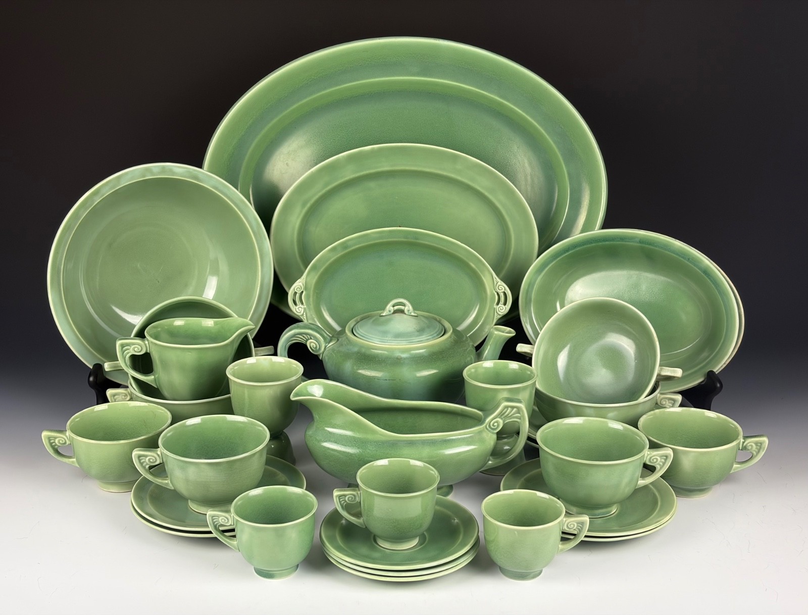Vintage Homer Laughlin Wells Art Glazes in Green Glaze U Pick the piece Vintage Homer Laughlin Wells Art Glazes in Green Glaze U Pick the piece