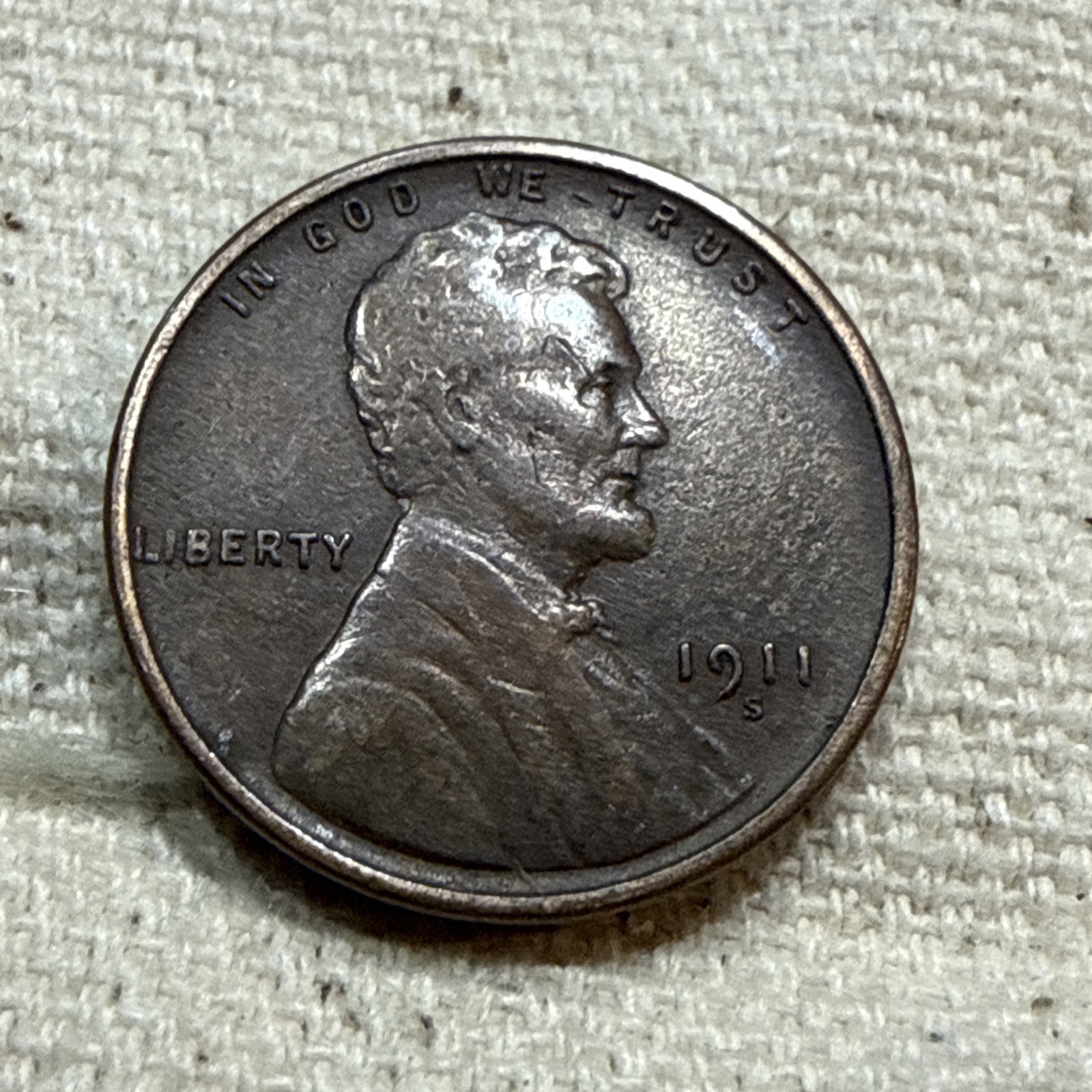 1911 S Lincoln Wheat Cent Key Date Nice 1911 S Lincoln Wheat Cent Key Date Nice