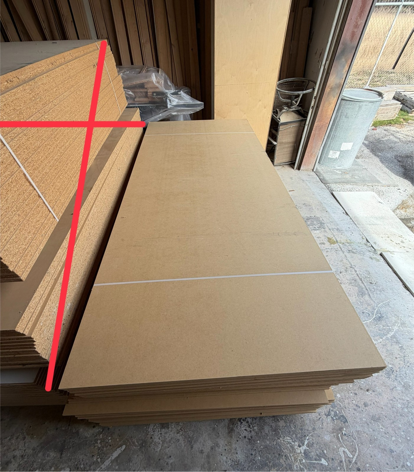 MDF Sheets - No finish