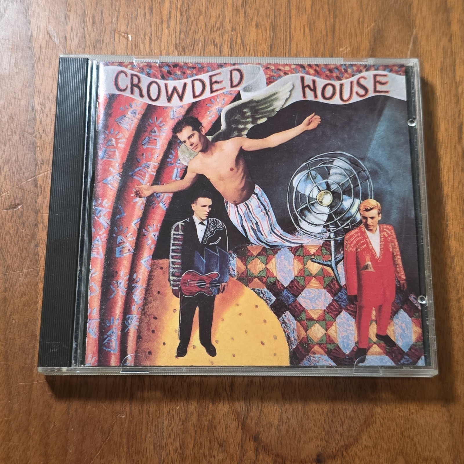 Crowded House - Self-Titled CD Album 1987 Japan Pressing Pop Rock HTF