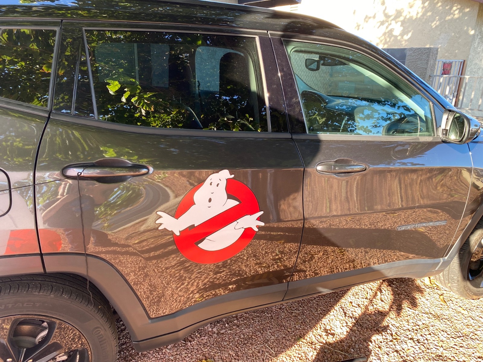 X2 Ghostbusters Movie Ghost Logo Removable Auto MAGNET Made In USA Halloween X2 Ghostbusters Movie Ghost Logo Removable Auto MAGNET Made In USA Halloween