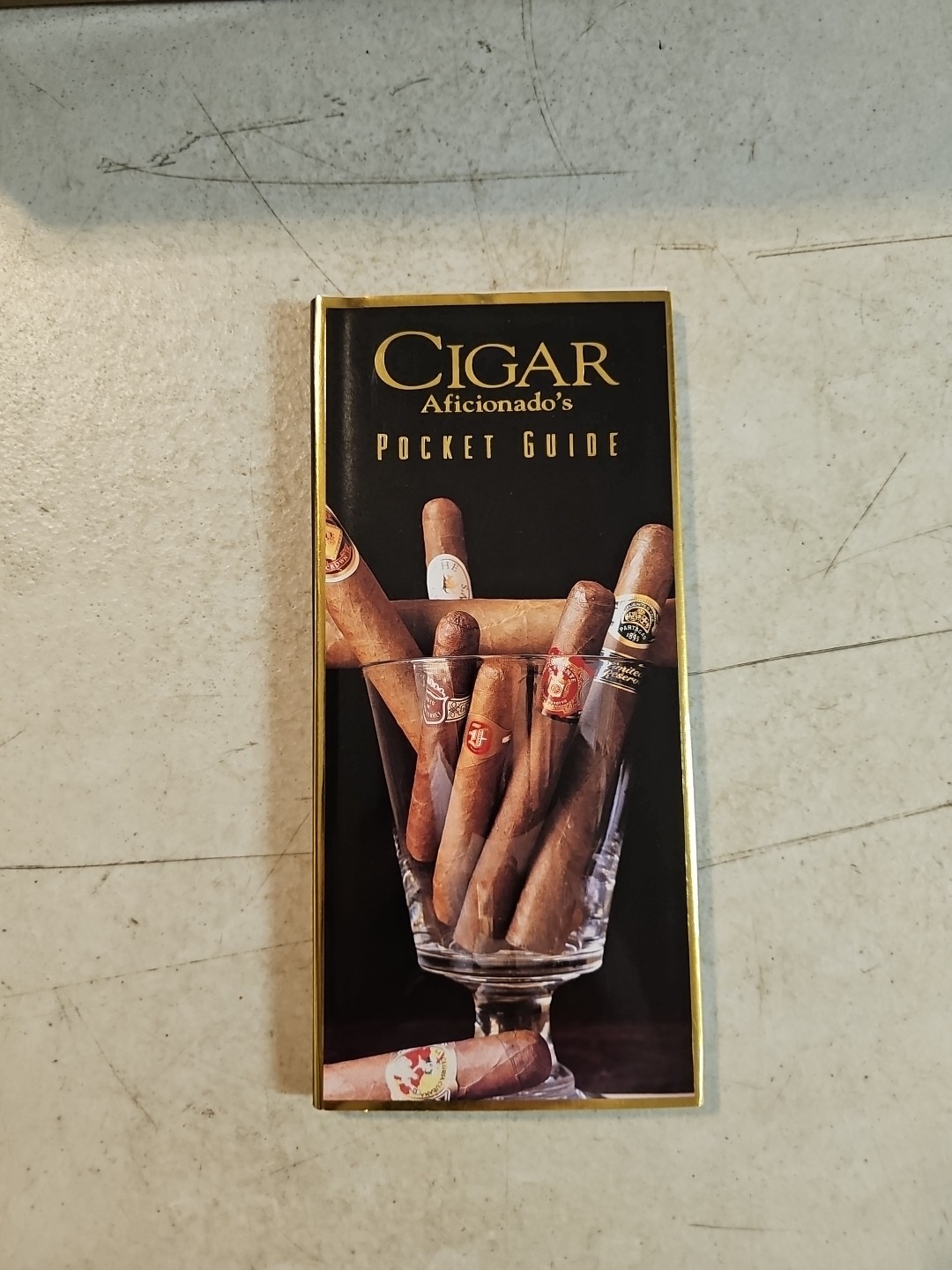 Cigar Aficionado\'s Pocket Guide, 1997 Hardcover 1st Edition