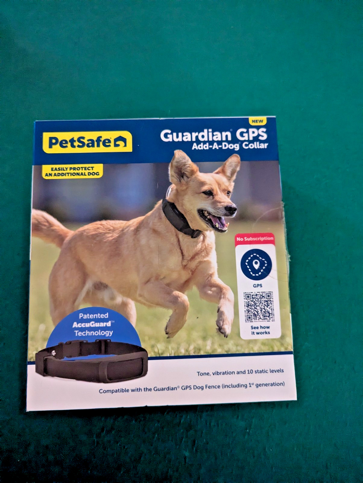 PetSafe Guardian GPS Add A Dog Collar PIF00-17934 NEW #9349 NEW Open Box