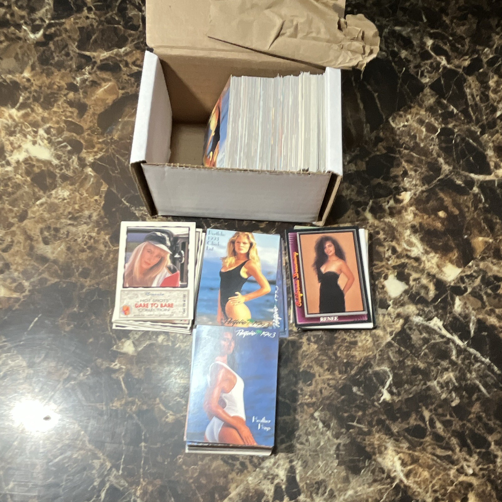 Hot Shots, California Dreaming And Portfolio 1993 Adult Trading Cards 150 +