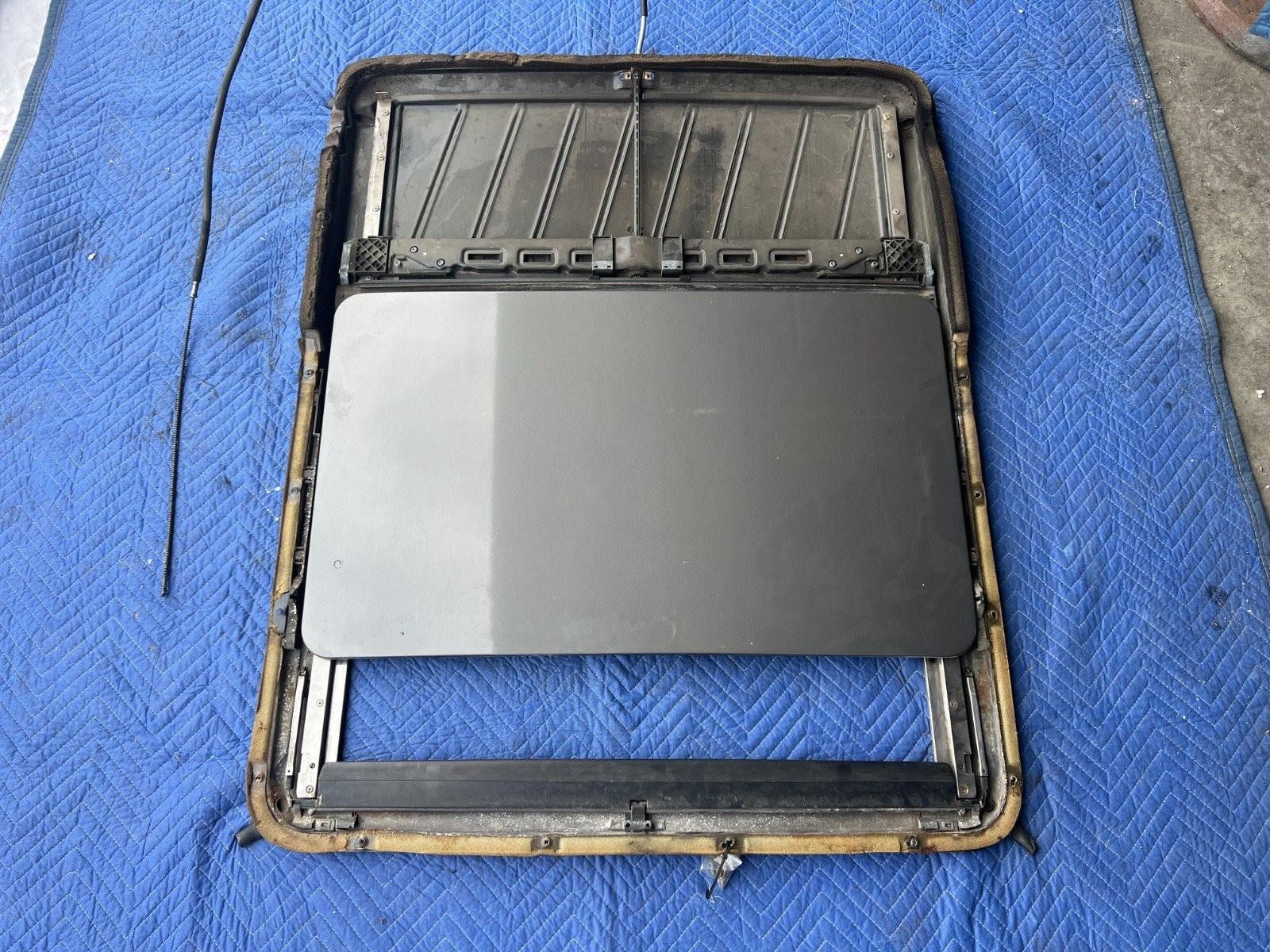 1986-1995 Mercedes 300D W124 Sun Moon Roof Sunroof Assembly Gray OEM #2842EM