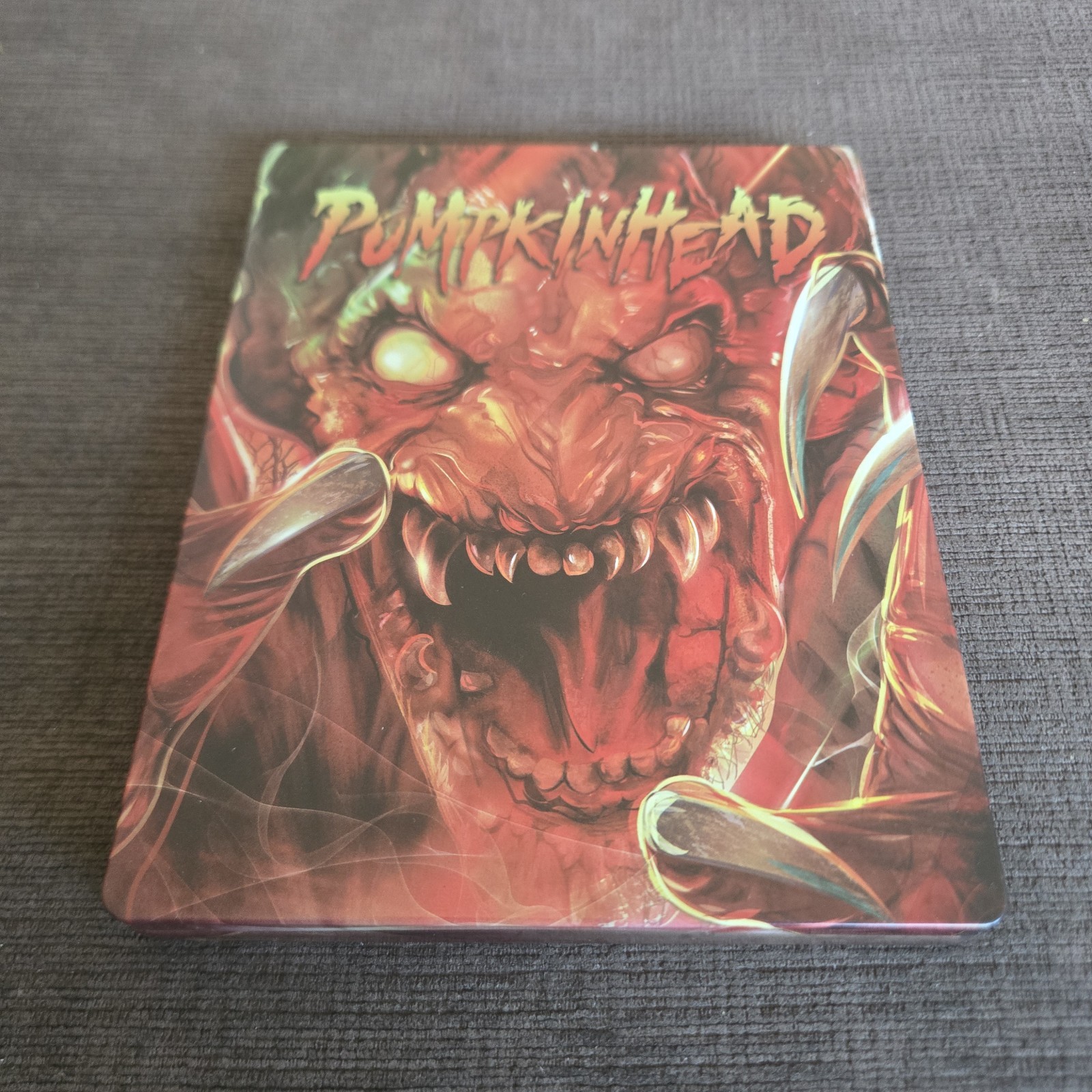 Pumpkinhead (1988, 4K + Blu-ray) Scream Factory 4K Steelbook w/ J-Card Tested 