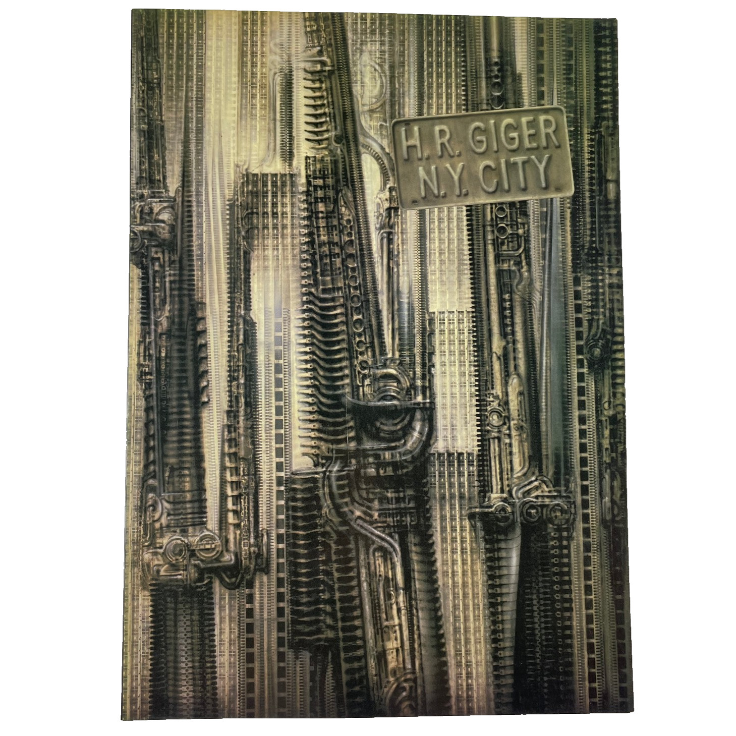 H.R. Giger, N.Y. City (German Edition) 1981 Debby Harry ALIEN artist large
