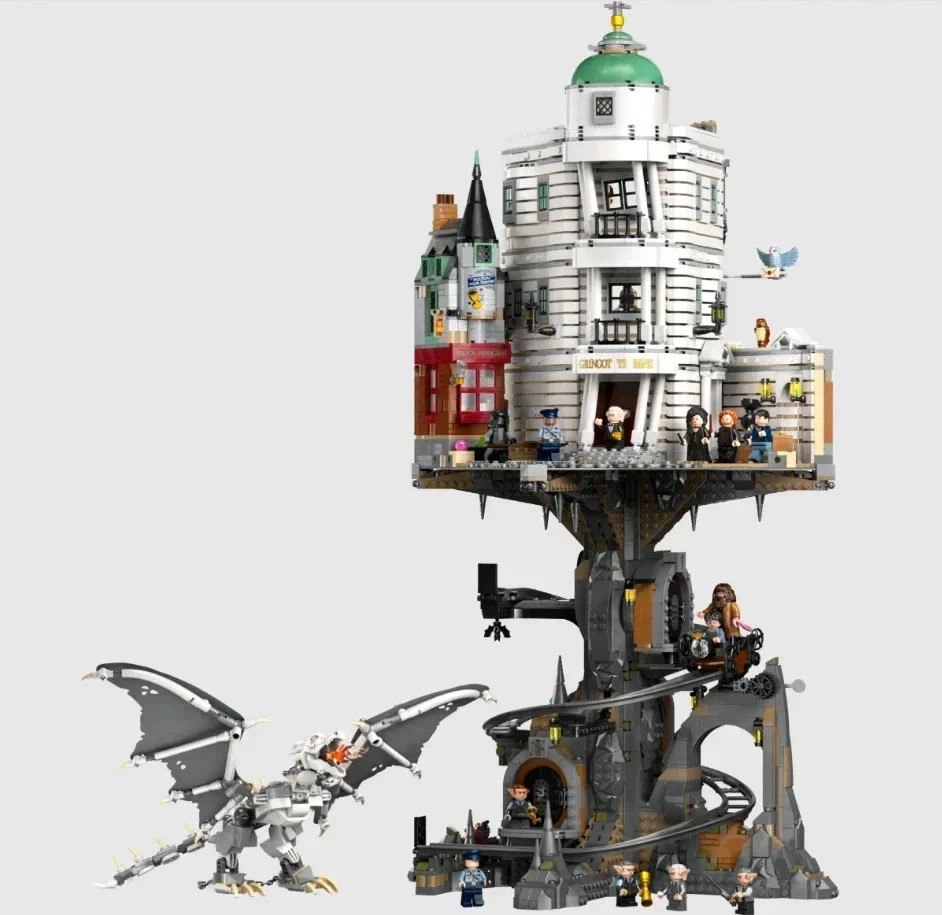 NEW 4803PCS Harry Potter Gringotts Wizarding Bank Building Block Set W/ FIGS NEW 4803PCS Harry Potter Gringotts Wizarding Bank Building Block Set W/ FIGS