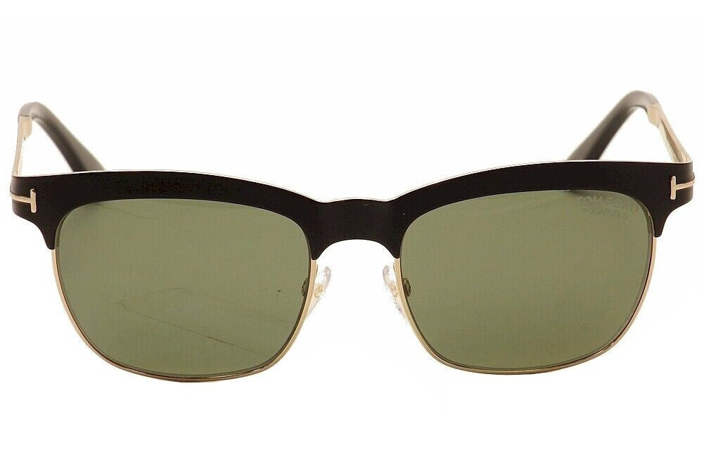 Authentic TOM FORD Elena TF437 05R Black Gold Green Lens Polarized Sunglasses Authentic TOM FORD Elena TF437 05R Black Gold Green Lens Polarized Sunglasses