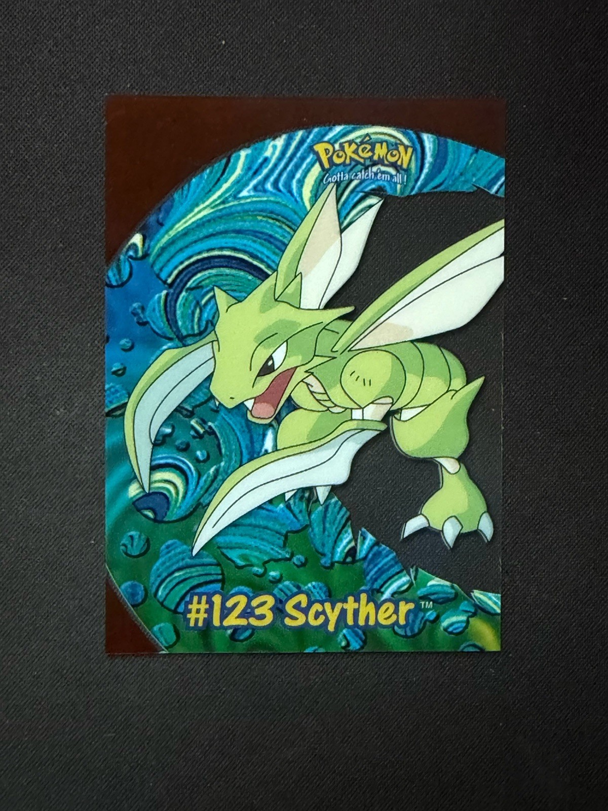 Topps Pokémon TV Animation Edition 2000 #123 Scyther PC9 Topps Pokémon TV Animation Edition 2000 #123 Scyther PC9