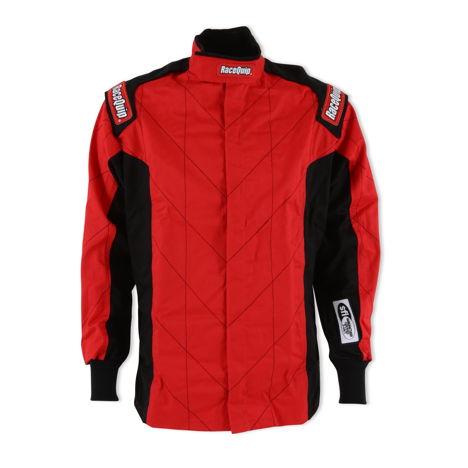RaceQuip® 131915RQP Chevron-1 FRC Driving Jacket - SFI 3.2A/1 - Red - Large