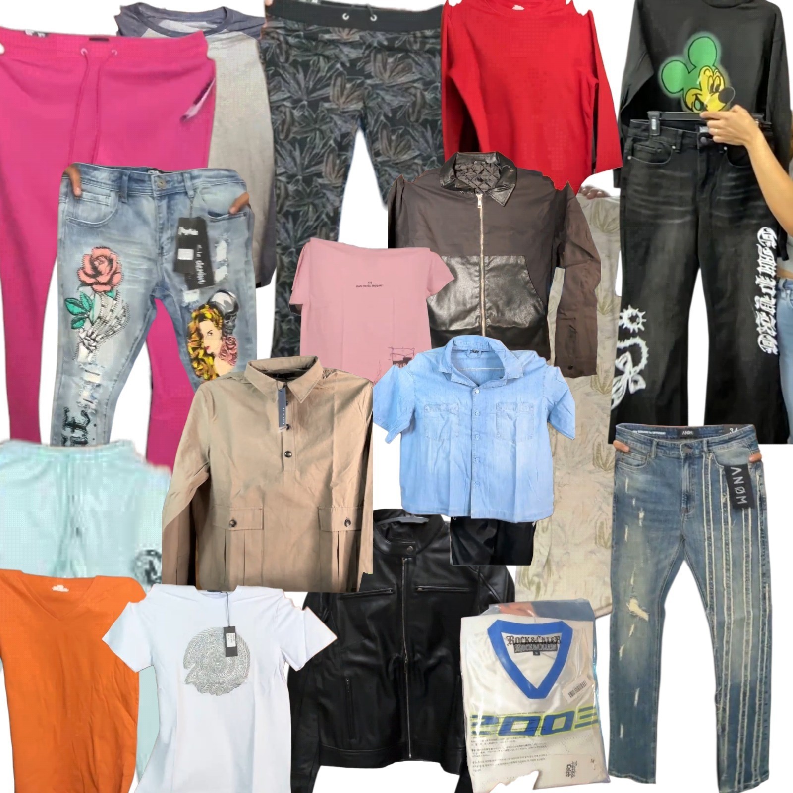$1000 Bulk Clothing, Reseller Bundle, Mixed Box, Women's & Men's, Wholesale lot