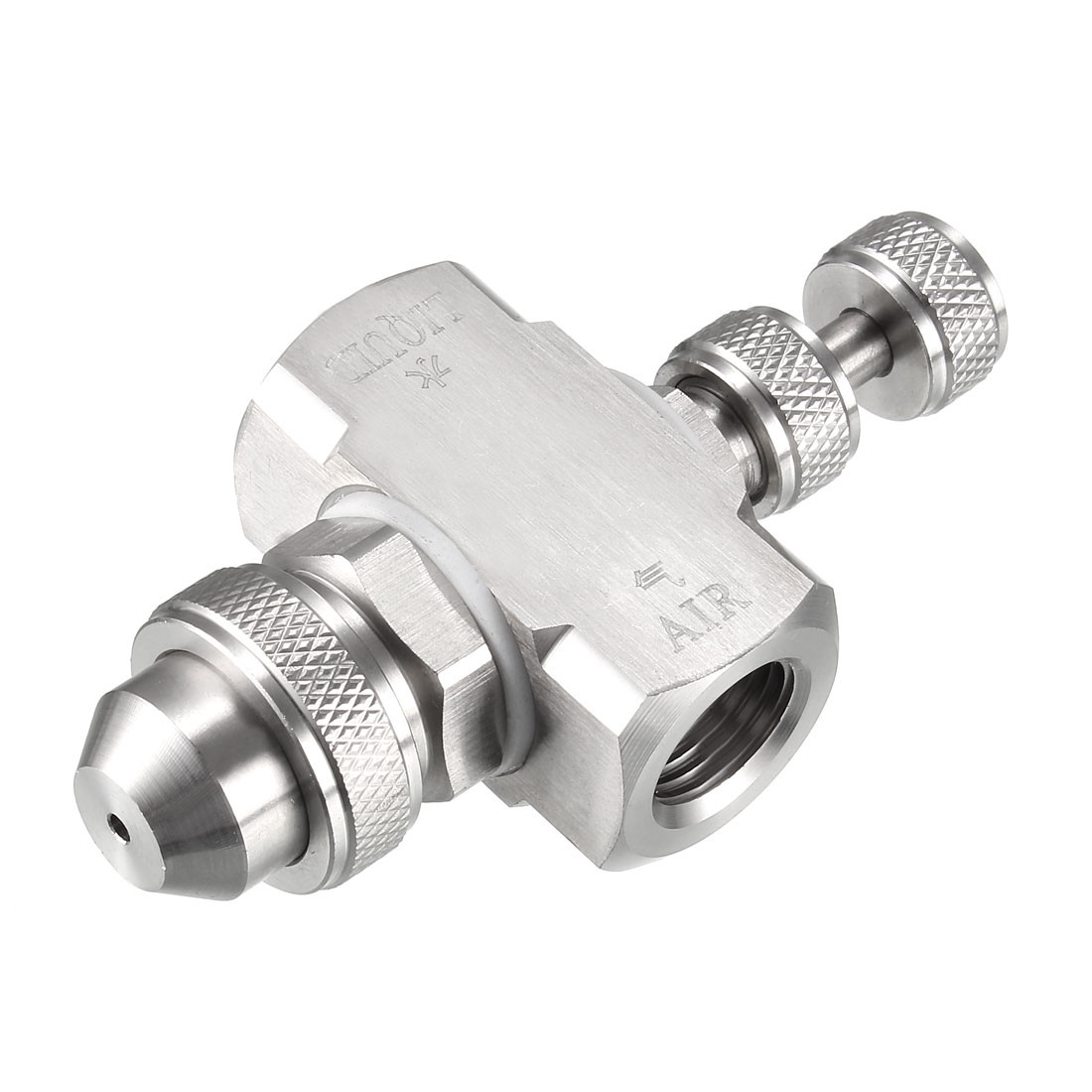 Air Atomizing Nozzle, 1/4BSPT Misting Low Pressure Solid Cone Spray Tip Nozzles Air Atomizing Nozzle, 1/4BSPT Misting Low Pressure Solid Cone Spray Tip Nozzles