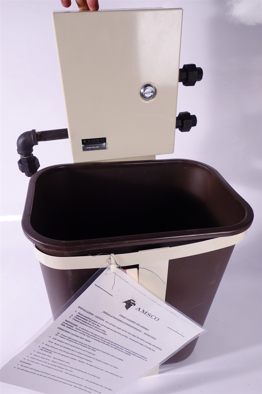 Amsco Steam Valve Steam - Water Manifold Cleaning Gun Assembly 