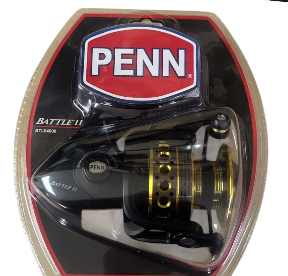 Penn - Battle 2 BTLII4000 Battle 2 Spinning Fishing Reel