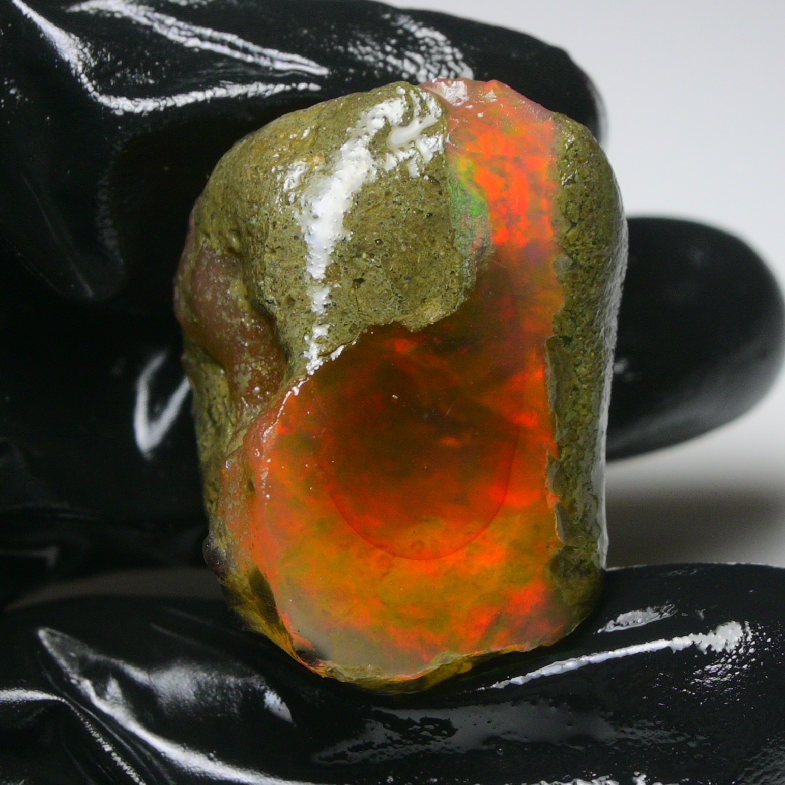 Stunning Ethiopian Opal Rough  101.35 Carats Large Opl Specimen Natural Opal Raw