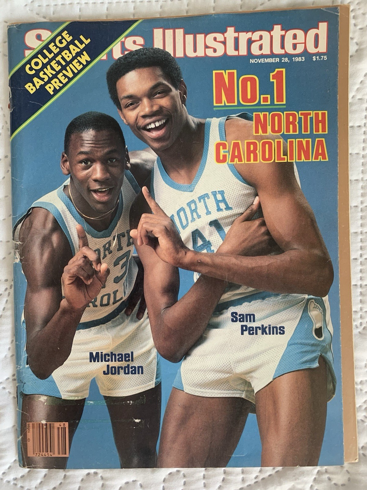 Sports Illustrated 1983 Michael Jordan 1st Cover RC Rookie Magazine Sports Illustrated 1983 Michael Jordan 1st Cover RC Rookie Magazine