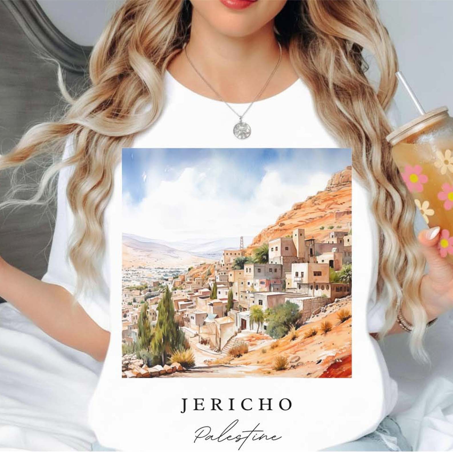 Jericho Palestine Unisex Shirt Travel Gift Palestine Trip Lover Souvenir Tee