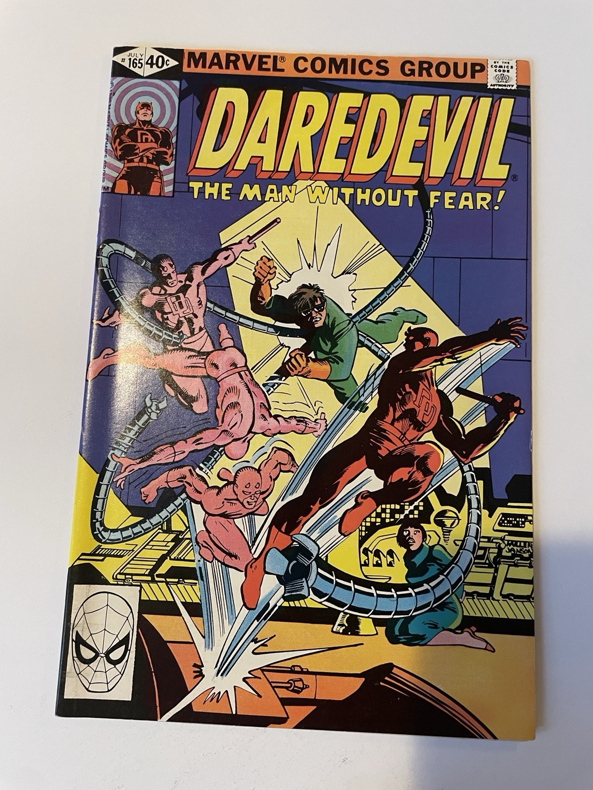 Daredevil 165 Nm Near Mint 1980 Marvel