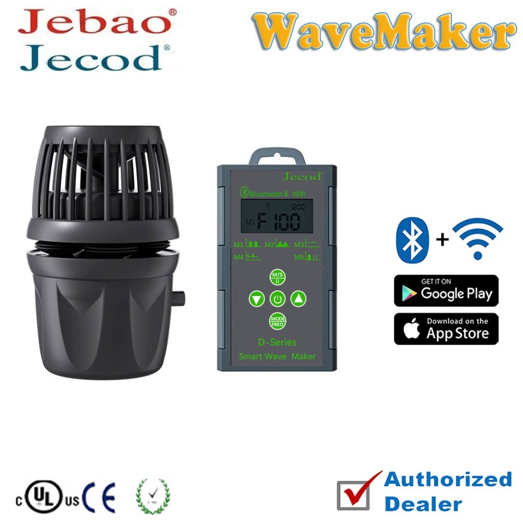 Jecod Jebao WIFI App Cordless Aquarium Wavemaker Pump  DMP-45M Fresh Saltwater