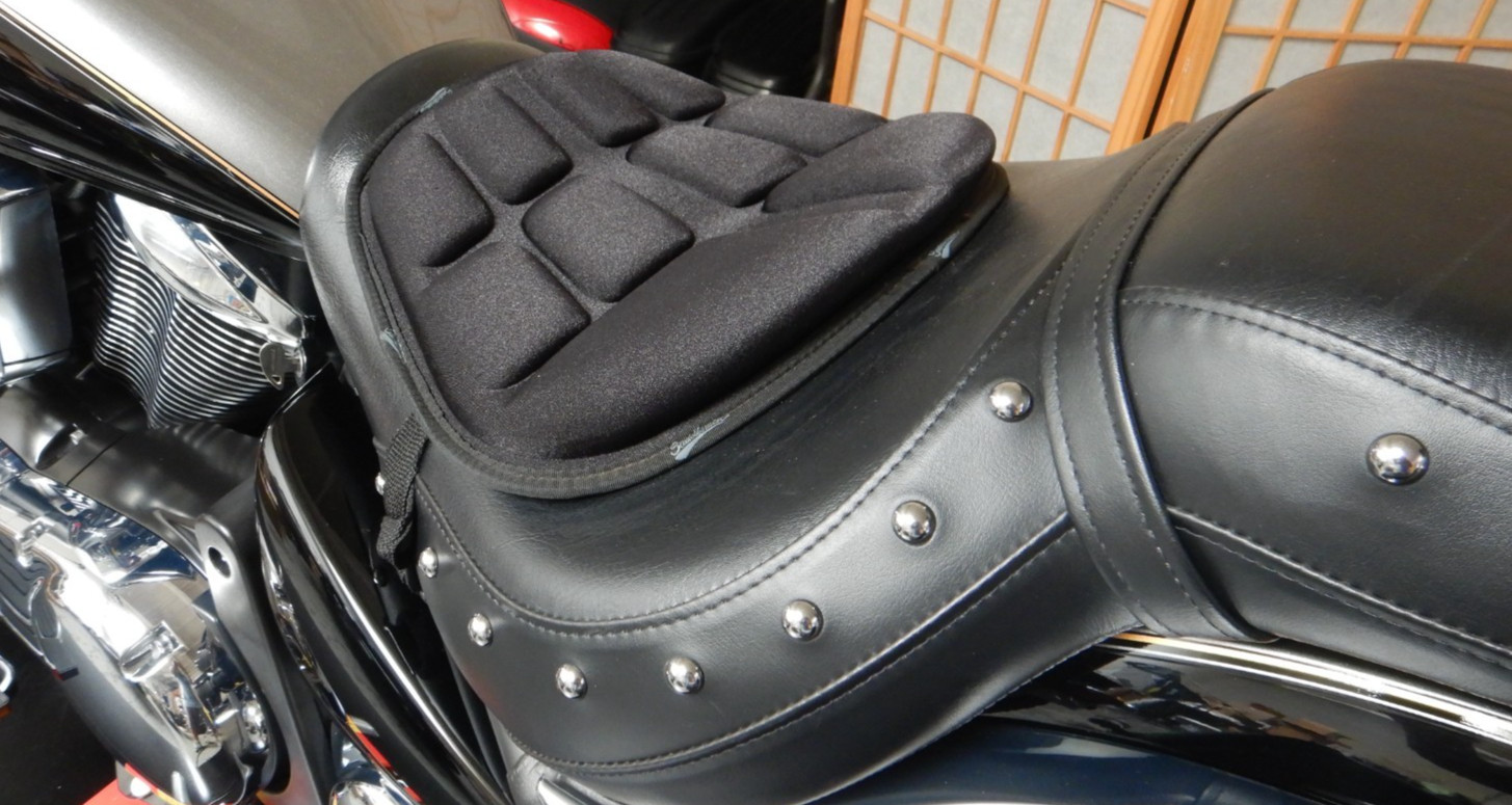 Saddlemen Memory Foam Gel Pad - Large (Black) 0810-0521 Saddlemen Memory Foam Gel Pad - Large (Black) 0810-0521