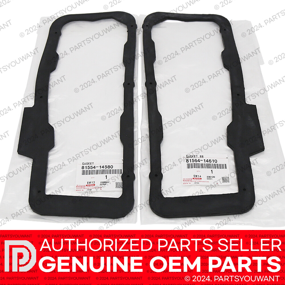 GENUINE Toyota 1986-1993 Supra JZA70 MK3 OEM Tail Light Lamp Gasket [LH+RH SET]