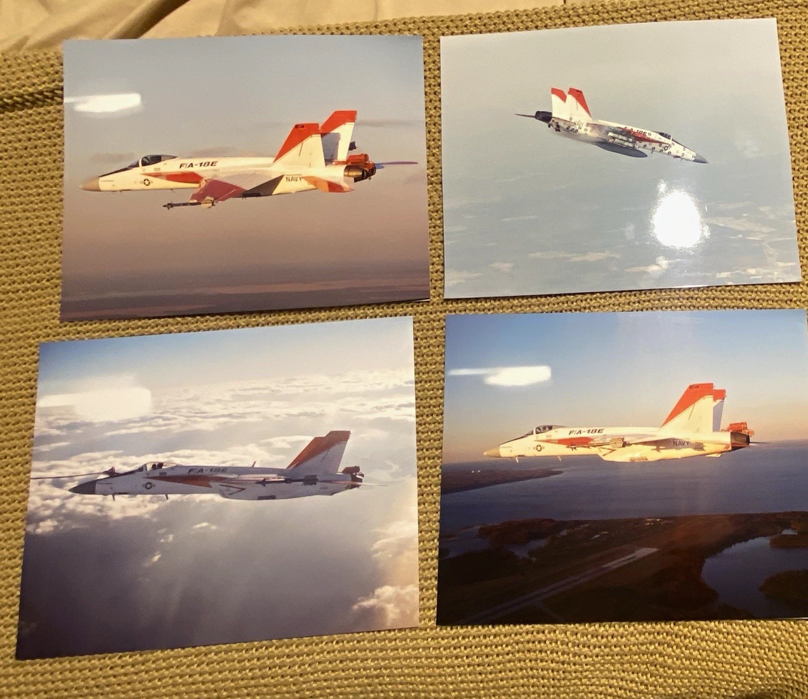 Vintage F/A-18E Super Hornet (BuNo) 165168 Flight Test Photos Spin Chute NAS Pax