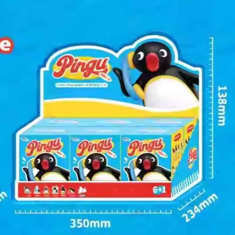 X11 Space Pingu and My Day Series Action Figure Cute Design Collectible X11 Space Pingu and My Day Series Action Figure Cute Design Collectible