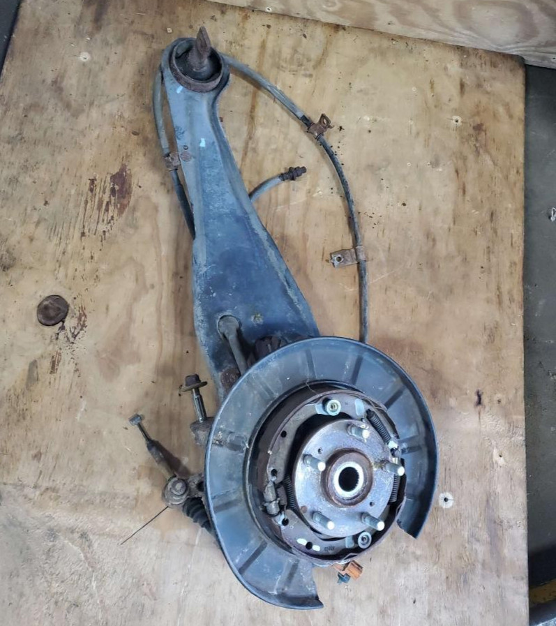 2001-2006 Acura Mdx Rear Left Driver Spindle Knuckle Stub Axle Asmmebly Used OEM