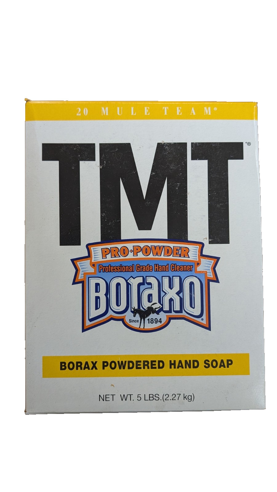 Boraxo Pro Powder Hand Cleanser Soap , Professional Grade, 5 Lb Box Boraxo Pro Powder Hand Cleanser Soap , Professional Grade, 5 Lb Box
