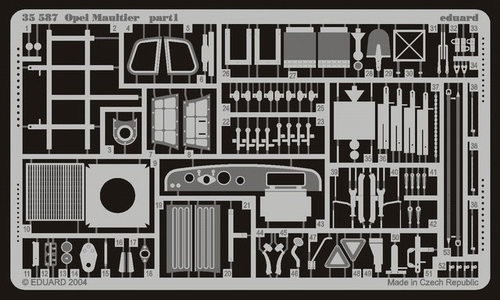 Eduard 1/35 Opel Maultier Detail (Italeri) 35587