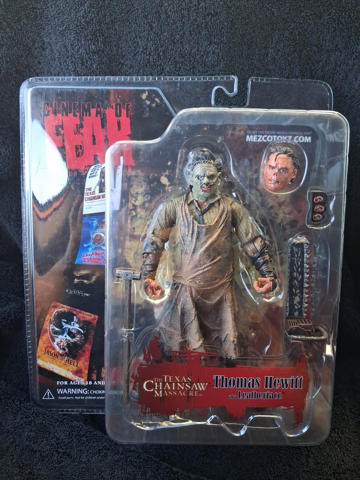 2008 Mezco Cinema Of Fear - Texas Chainsaw Massacre - Leatherface Figure