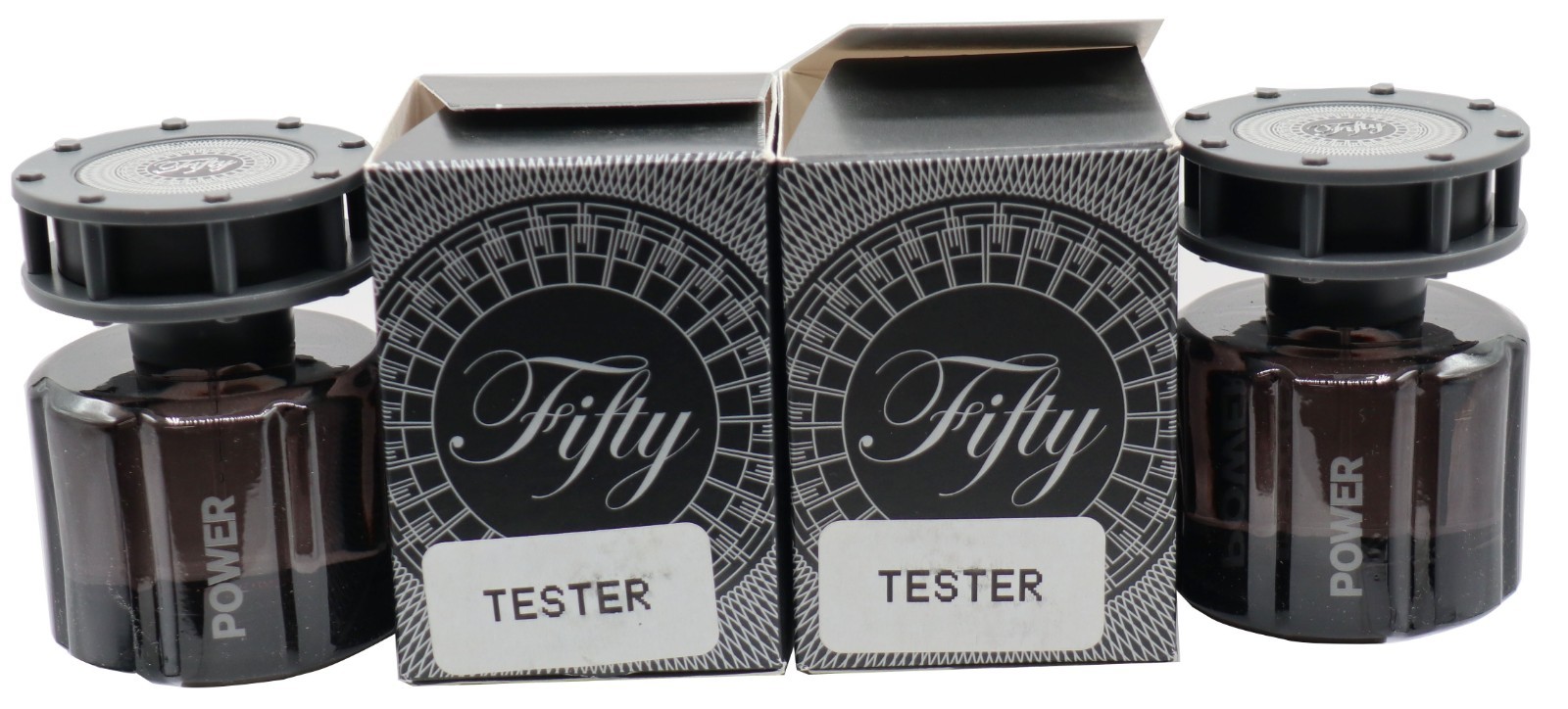 LOT OF 2PC POWER BY FIFTY CENT  1.0 OZ/30 ml EDT SPRAY FOR MEN NEW IN DAMAGE BOX