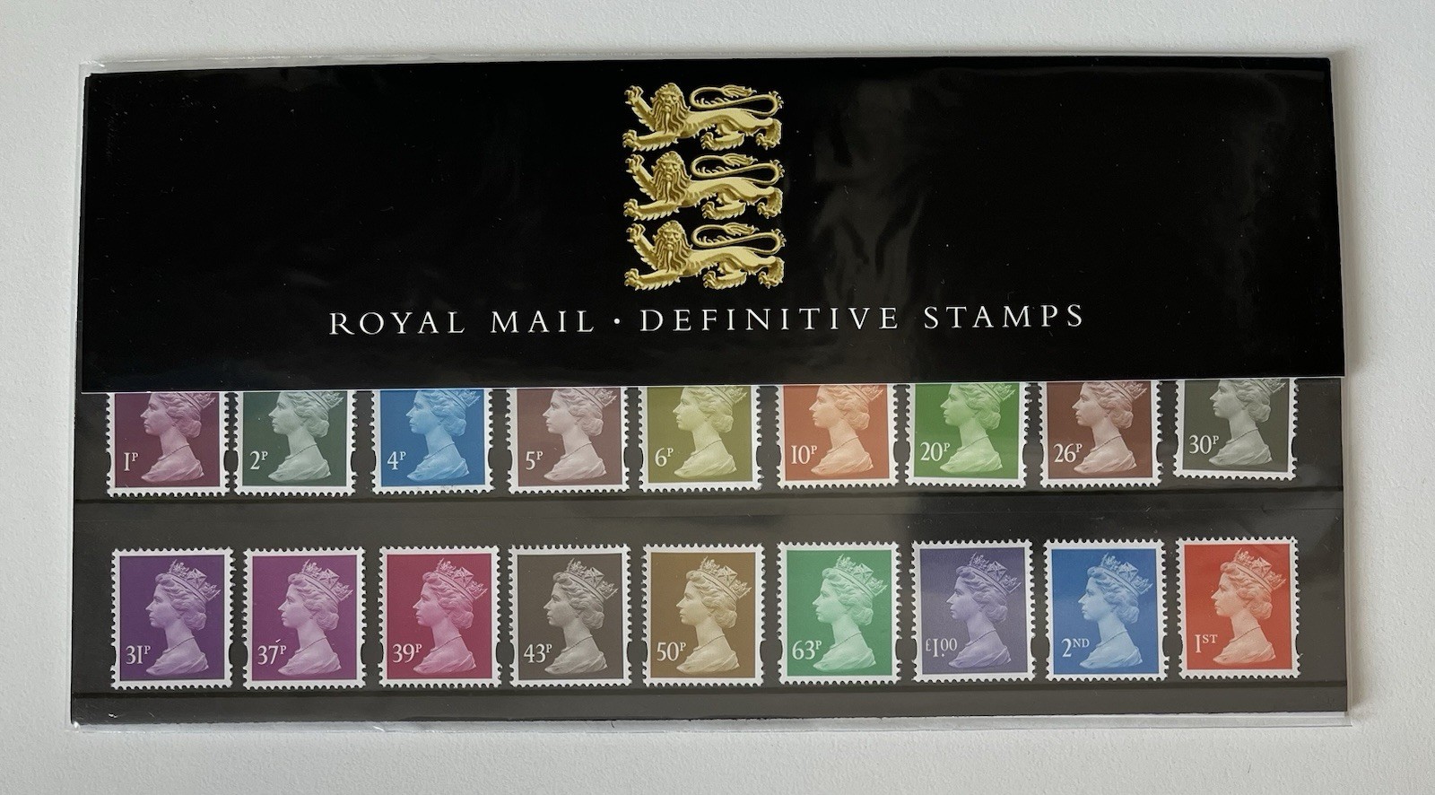 GB 1998 MACHIN Definitive Royal Mail Stamps Presentation Pack No 41 GB 1998 MACHIN Definitive Royal Mail Stamps Presentation Pack No 41